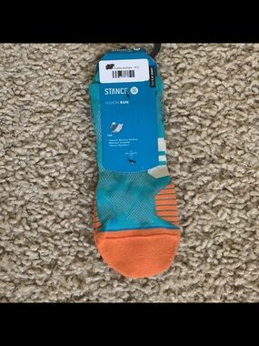 Stance Fusion Run Women’s Low Cut Tab Socks - size large